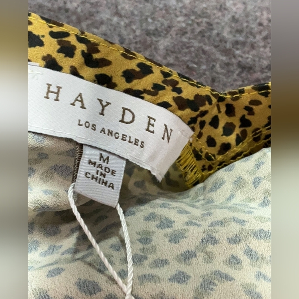 NWT Hayden Animal Print. Romper Retail $178.00 - Picture 5 of 5